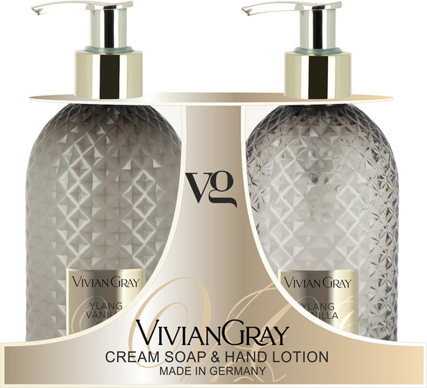 Набор крем-мыло и лосьон для рук Ylang & Vanilla Vivian Gray, 2х300 мл