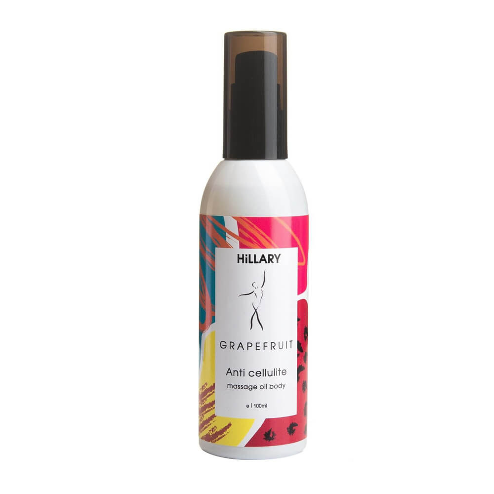 Антицеллюлитное масло Грейфрут Grapefruit Anti Cellulite Hillary, 100 мл