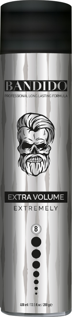 Лак для волос Extra Volum Extreme Silver Bandido, 400 мл