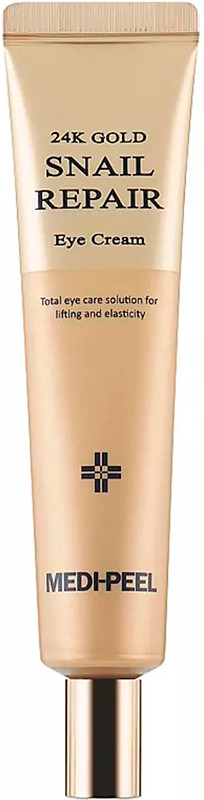 Крем для кожи вокруг глаз с муцином улитки Medi-Peel 24K Gold Snail Repair Eye Cream, 40 мл