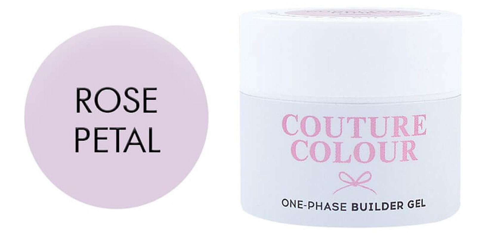 Однофазный гель 1-Phase Builder Gel Rose Petal Couture Colour, 15 мл
