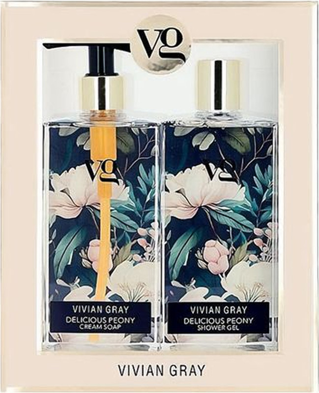 Набор Гель для душа и Крем-мыло для рук Delicious Peony Vivian Gray, 2х350 мл