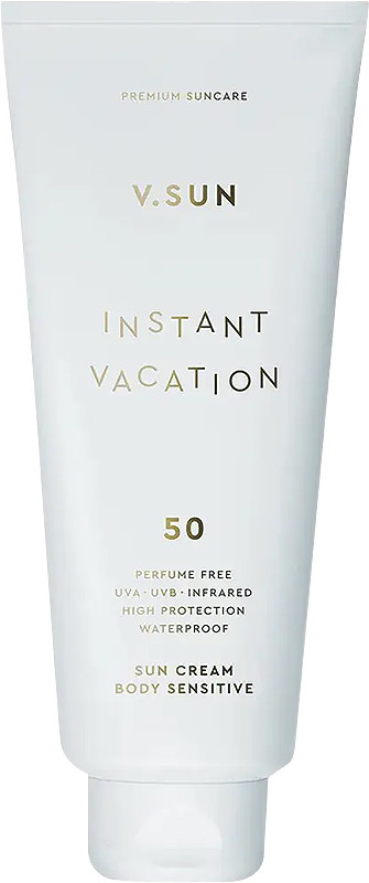 Сонцезахисний крем для тіла Sun Cream Face Sensitive SPF 50 Perfume Free V.Sun, 200 мл