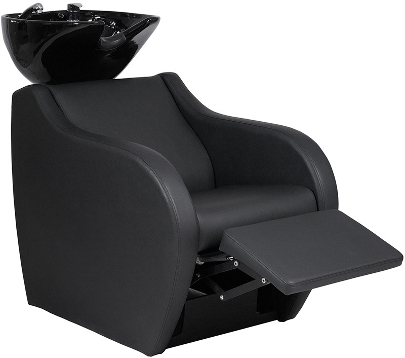 Мийка перукарська зі знімною спинкою, підставкою для ніг RZMW006.A12-1 чорна, Mudi на beauty-prof.com Мийка перукарська зі знімною спинкою, підставкою для ніг RZMW006.A12-1 чорна, Mudi