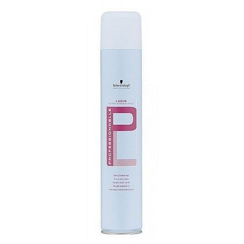 Лак для волос сильной фиксации Hairspray super strong hold Schwarzkopf, голубой 500 мл