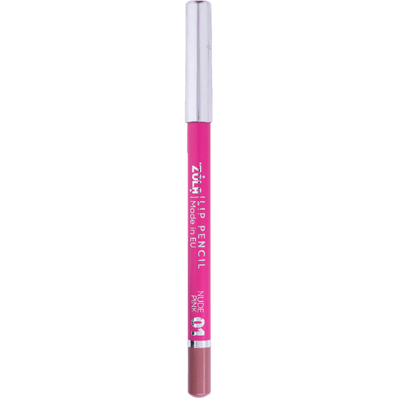 Олівець для губ Lip Pencil 01 Nude Pink ZOLA, 1,19 гр 