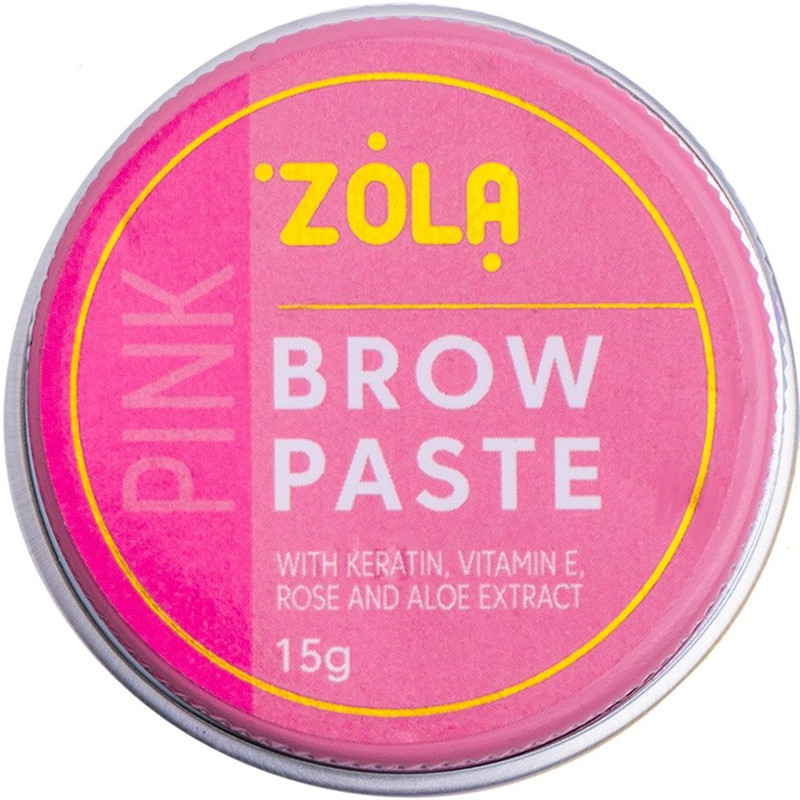 Контурная паста для бровей (Розовая) ZOLA, 15 гр_old
