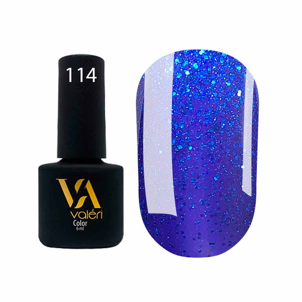 Гель-лак для ногтей Color №114 Valeri, 6 мл 