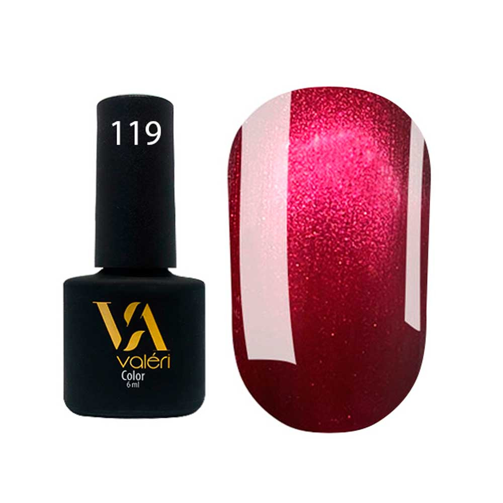 Гель-лак для ногтей Color №119 Valeri, 6 мл