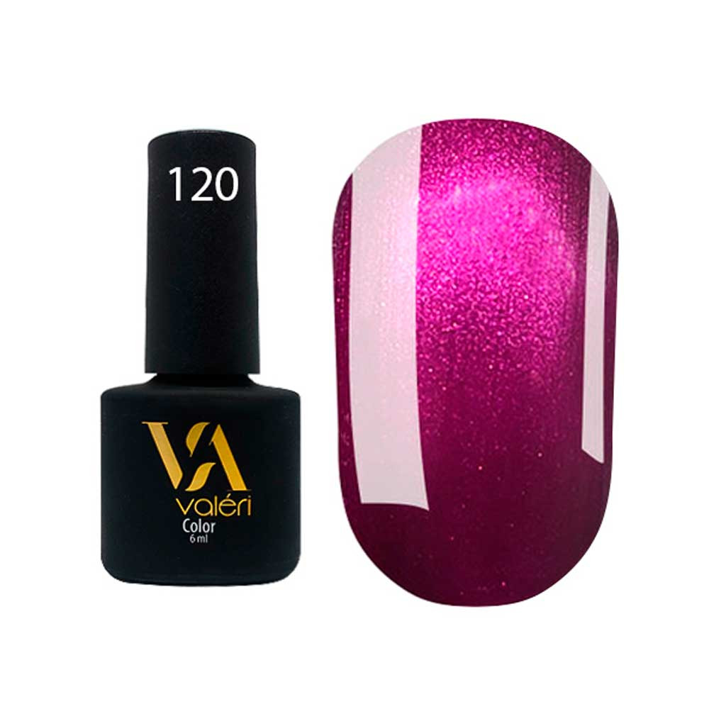 Гель-лак для нігтів Color №120 Valeri, 6 мл 