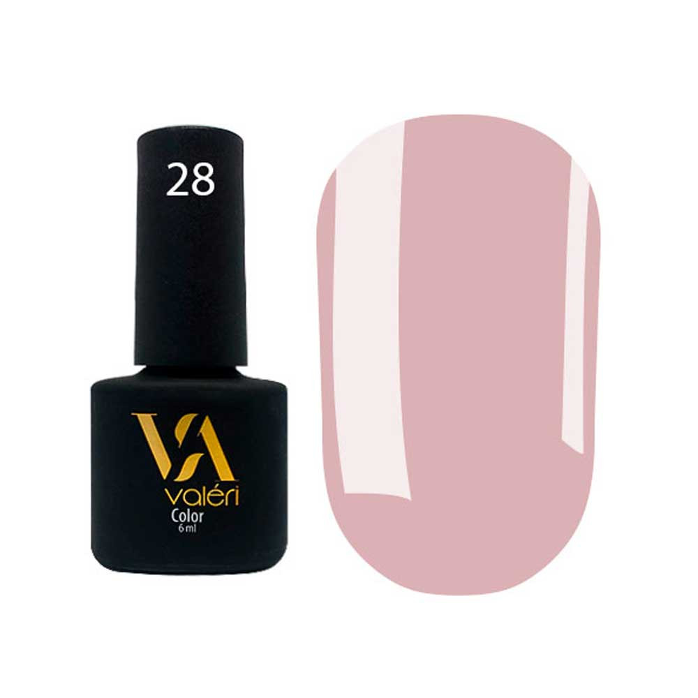 Гель-лак для ногтей Color №28 Valeri, 6 мл