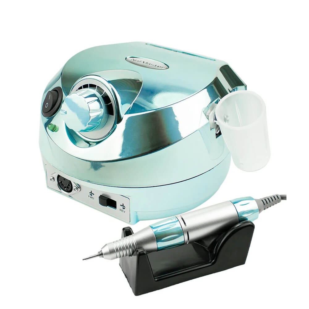 Фрезер для маникюра ZS-601 45000 об/мин. 65W Nail Drill, зеркально-бирюзовый