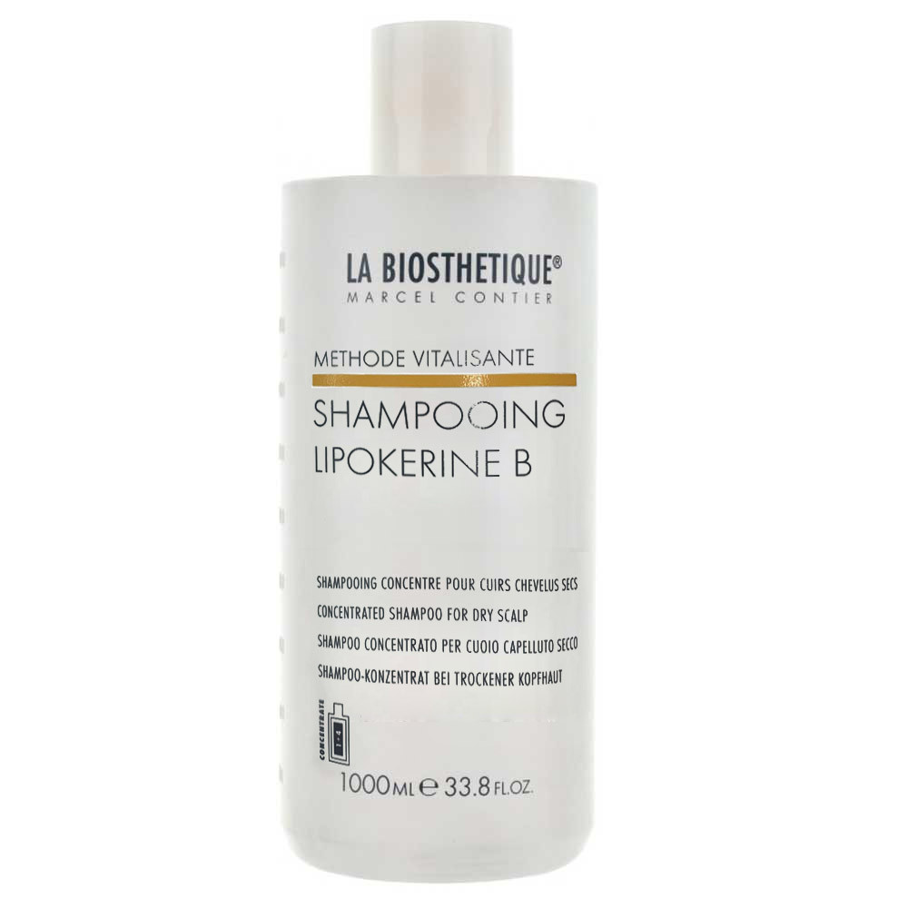 Шампунь Shampooing Lipokerine La Biosthetique, 1000 мл