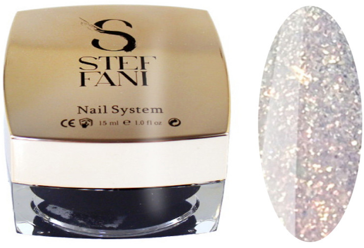 Гель строительный Builder gel STARRY SKY 02 Steffani,15 мл