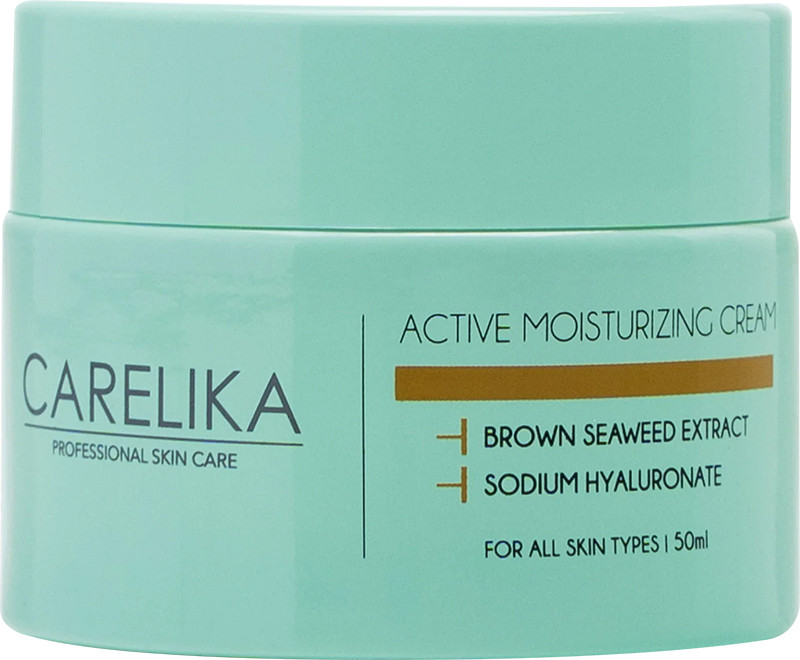 Крем для лица увлажняющий Active moisturizing CARELIKA, 50 мл