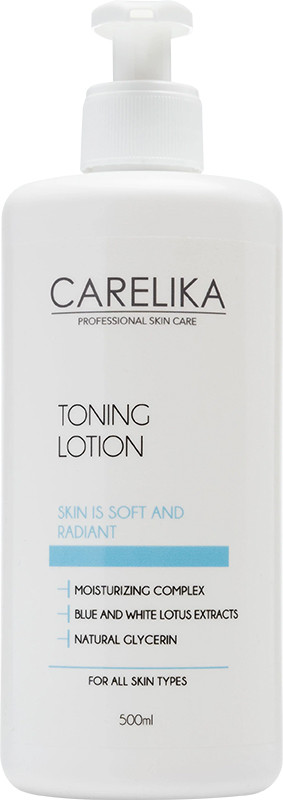 Лосьйон тонізуючий для обличчя CARELIKA, 500 мл 
