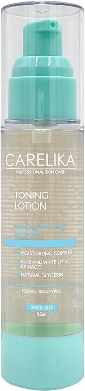 Лосьон тонизирующий для лица CARELIKA, 50 мл