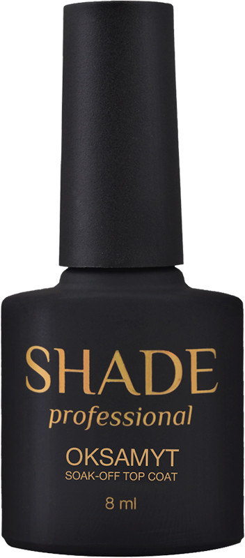 Фінішне покриття без липкого шару Matte Oksamyt Soak-Off Top Shade, 8 мл