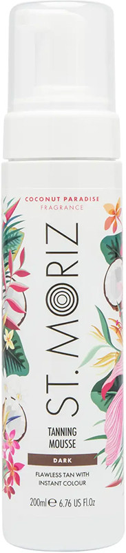 Автобронзат-мусс St.Moriz Pro Dark Coconut Paradise, 200 мл