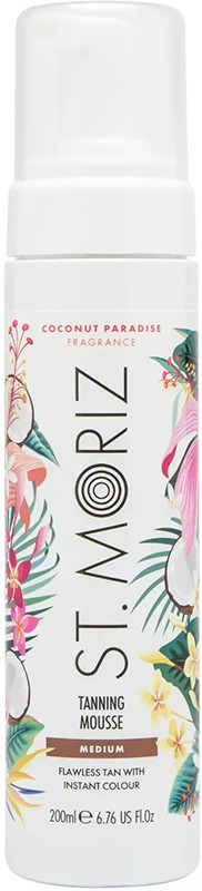 Автобронзат-мус St.Moriz Pro Medium Coconut Paradise, 200 мл