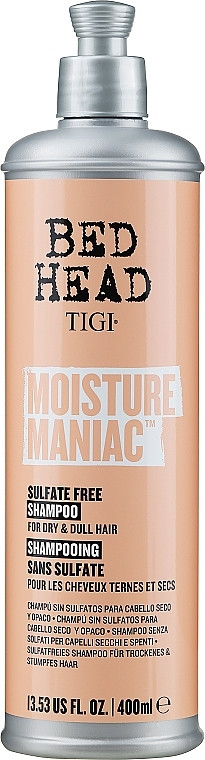 Шампунь зволожуючий для волосся Bed Head Moisture Maniac Shampoo TIGI, 400 мл