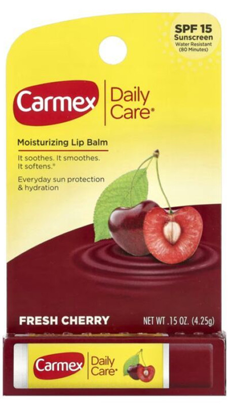 Бальзам для зволоження губ Вишня Carmex, 4.25 гр на beauty-prof.com Фото 2 Бальзам для зволоження губ Вишня Carmex, 4.25 гр Фото 2