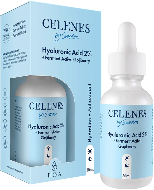 Увлажняющая сыворотка с гиалуроновой кислотой Celenes, 30 мл на beauty-prof.com Фото 2 Увлажняющая сыворотка с гиалуроновой кислотой Celenes, 30 мл Фото 2