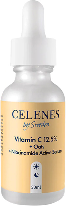 Сироватка з вітаміном С 12.5%+ OATS+ніацинамід Celenes, 30 мл 