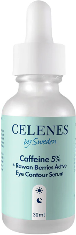 Сыворотка от отеков с кофеином 5% для зоны вокруг глаз Celenes, 30 мл на beauty-prof.com Сыворотка от отеков с кофеином 5% для зоны вокруг глаз Celenes, 30 мл