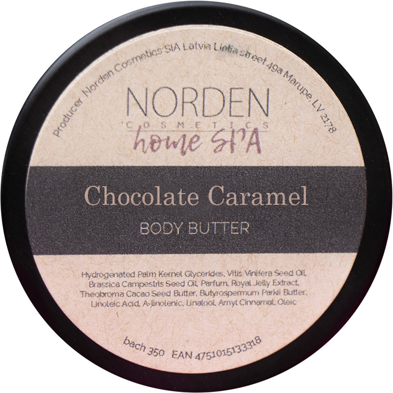 Баттер для массажа шоколад-карамель Norden Cosmetics, 500 г