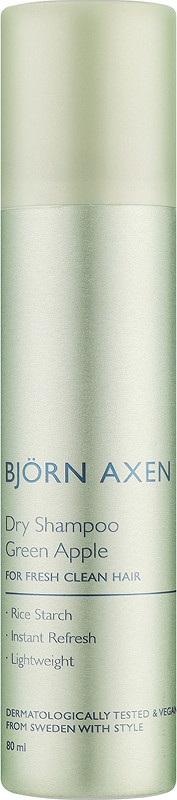 Сухой шампунь-мини Зеленое Яблоко Dry Shampoo Green Apple Travel Size Bjorn Axen, 80 мл