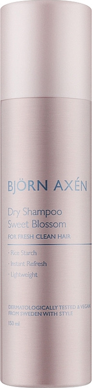Сухий шампунь Солодкий Цвіт Dry Shampoo Sweet Blossom Bjorn Axen, 150 мл