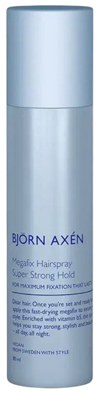 Лак для волос сильной фиксации мини Megafix Hairspray Travel Size Bjorn Axen, 80 мл