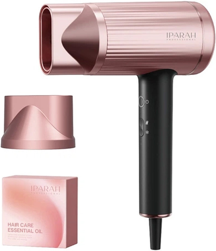 Фен професійний (2 рівні обдуву) ефірна олія Pink P-300P IPARAH  Фото 2 