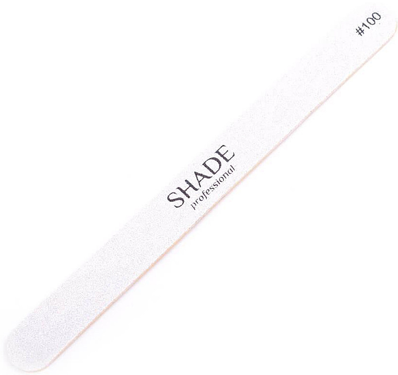 Набор сменных файлов на пене для основы прямой пилки 100 грит Shade, 10 шт