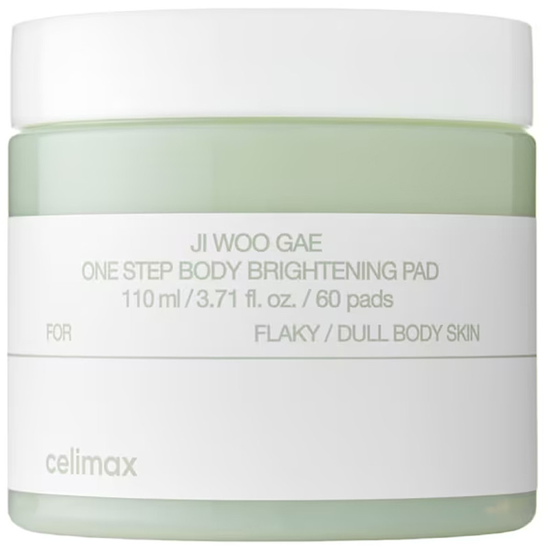 Пады для тела осветляющие Ji Woo Gae One Step Body Brightening Pad Celimax, 60 шт