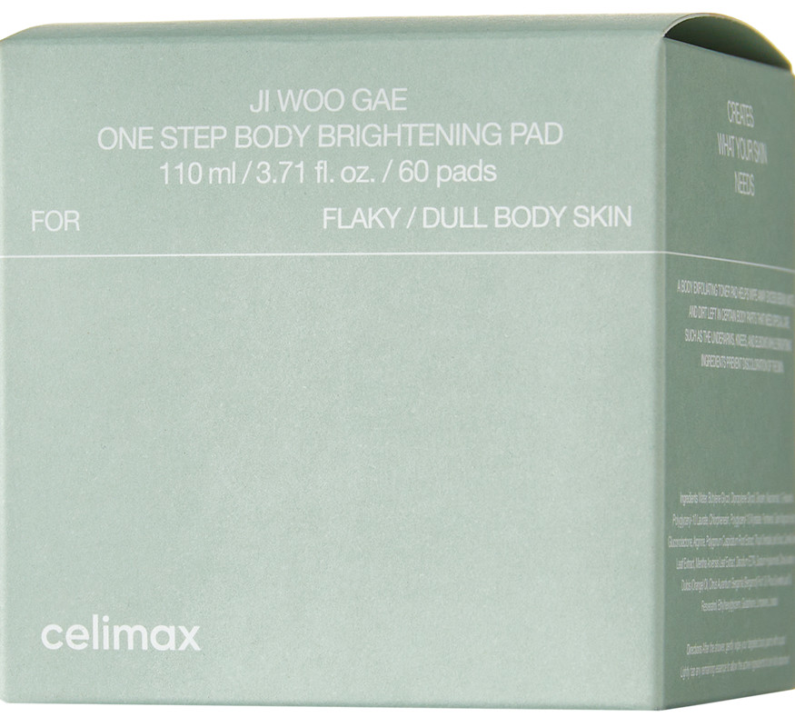 Пады для тела осветляющие Ji Woo Gae One Step Body Brightening Pad Celimax, 60 шт  Фото 2 