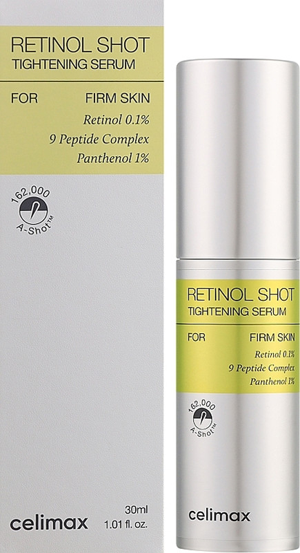 Сироватка для обличчя підтягуюча з ретинолом The Vita-A Retinol Shot Tightening Serum Celimax, 30 мл  Фото 2 