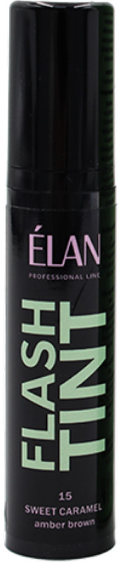Система прямого фарбування брів Flash Tint 15 Sweet Caramel ELAN, 10 мл 