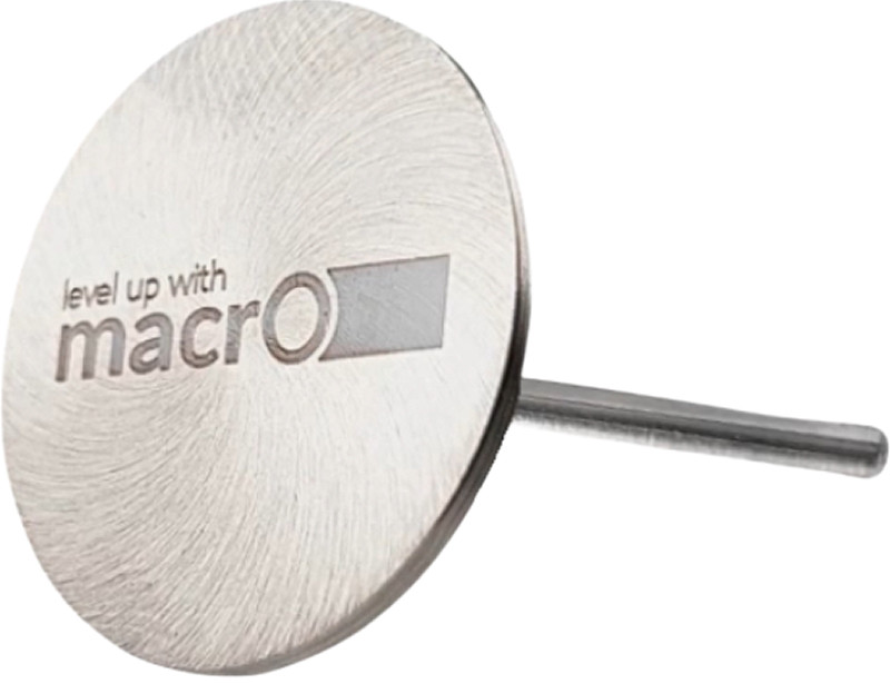 Основа металева для педикюру 20 мм PODODISK M MacrO 