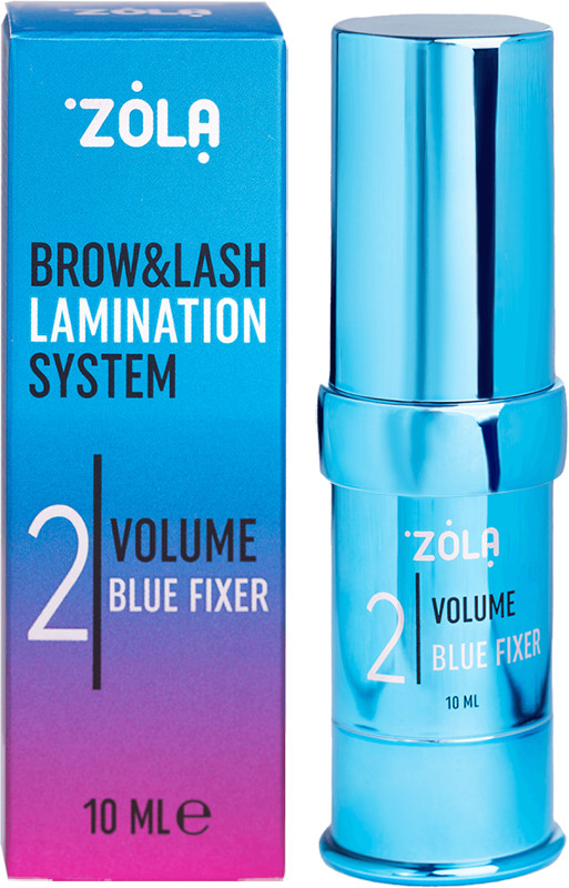 Склад для ламінування 02 Volume Blue Fixer ZOLA, 10 мл на beauty-prof.com Фото 2 Склад для ламінування 02 Volume Blue Fixer ZOLA, 10 мл Фото 2