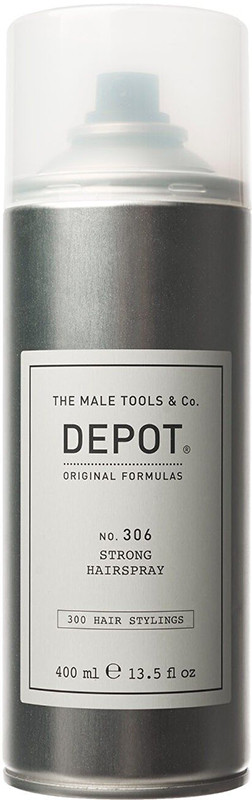 Лак для волосся сильної фіксації 306 Strong Hairspray Depot, 400мл