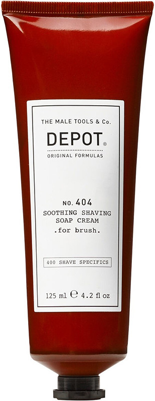 Заспокійливий крем для гоління Soothing Shaving Soap Cream For Brush Depot, 125 мл