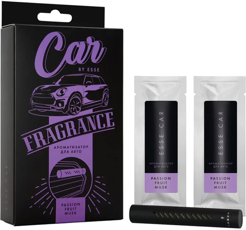 Автопарфум в стіках Маракуйя Мускус ESSE CAR PERFUME