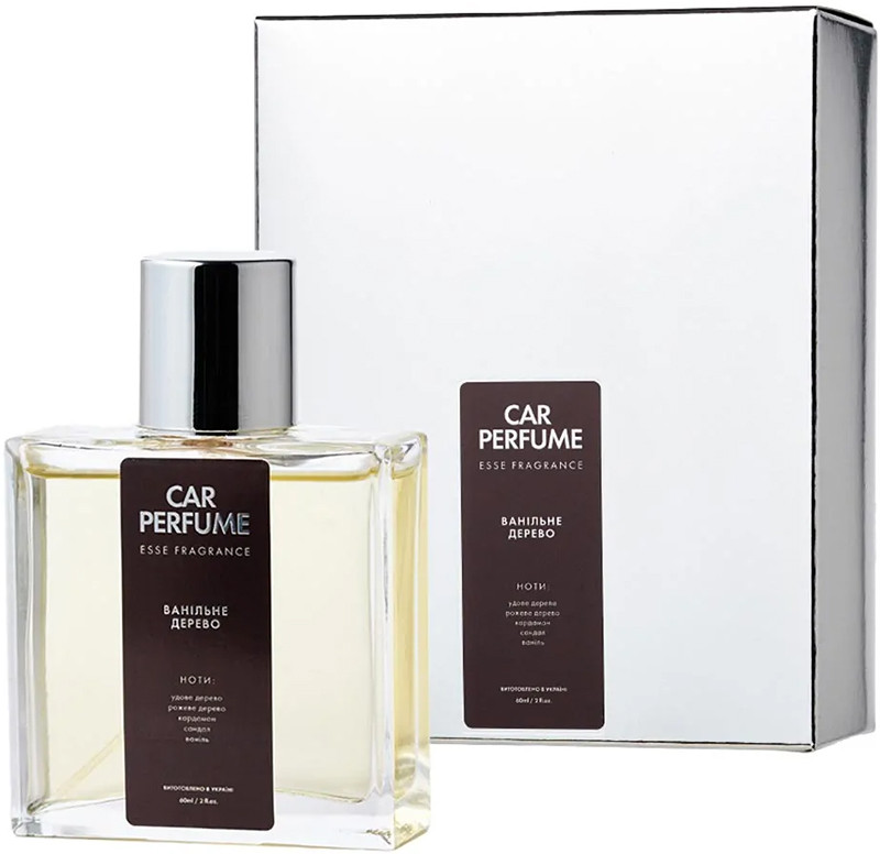 Автопарфюм Ванильное дерево ESSE CAR PERFUME, 60 мл