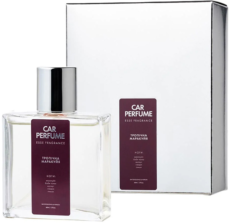 Автопарфюм Тропическая маракуйя ESSE CAR PERFUME, 60 мл