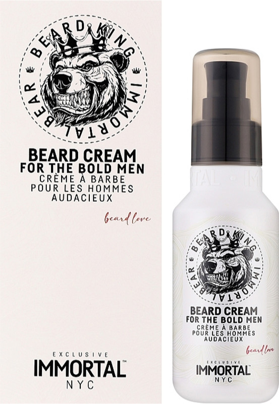 Крем для вкладання бороди та вус Bear Styling Care Cream Immortal, 100 мл на beauty-prof.com Крем для вкладання бороди та вус Bear Styling Care Cream Immortal, 100 мл