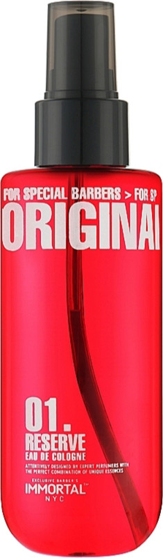 Одеколон после бритья ORIGINAL 01 RESERVE EAU DE COLOGNE Immortal, 150 мл