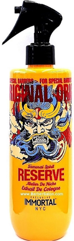 Одеколон после бритья Samurai Spirit EAU DE COLOGNE Immortal, 500 мл