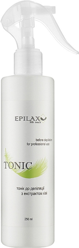 Тоник до депиляции с экстрактом киви Silk Touch Epilax, 250 мл